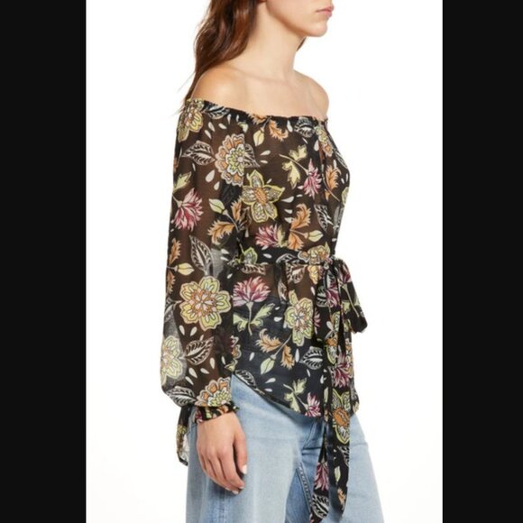 Rag & Bone Sierra Silk Floral Top XXS - Picture 3 of 6
